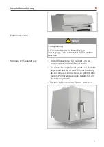 Предварительный просмотр 11 страницы Rational 60.73.945 Original Installation Manual