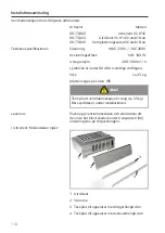 Предварительный просмотр 118 страницы Rational 60.73.945 Original Installation Manual