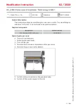 Preview for 7 page of Rational B201 Removal And Installation