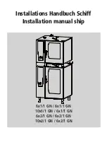 Предварительный просмотр 1 страницы Rational Combi Duo 6x1/1 GN / 6x1/1 GN Installation Manual