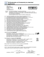 Предварительный просмотр 83 страницы Rational CombiMaster Plus 201 Original Operating Instructions