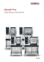 Предварительный просмотр 1 страницы Rational iCombi Pro 10-1/1 Operating Instructions Manual