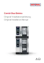 Rational iCombi Pro 10-2/1 Original Installation Manual предпросмотр