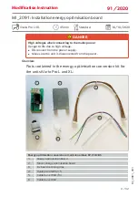 Preview for 3 page of Rational MI-2091 Modification Instruction