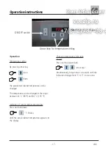 Preview for 17 page of Rational TC 61/101 E Operator And Installation Manual