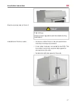 Preview for 27 page of Rational Ultravent XS Series Original Installation Manual