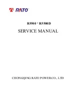 Preview for 1 page of Rato R5500 Service Manual