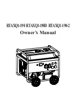 Rato RTAXQ1-190 Owner'S Manual preview