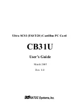 Ratoc Systems CB31U User Manual preview