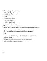 Preview for 4 page of Ratoc Systems CFU2 User Manual