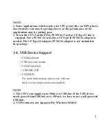 Preview for 5 page of Ratoc Systems CFU2 User Manual