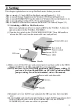 Предварительный просмотр 4 страницы Ratoc Systems FireDock FR-DK1 User Manual