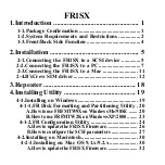 Preview for 2 page of Ratoc Systems FR1SX User Manual