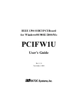 Ratoc Systems PCIFW1U User Manual preview