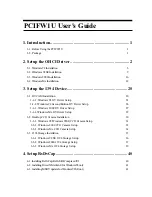 Preview for 2 page of Ratoc Systems PCIFW1U User Manual