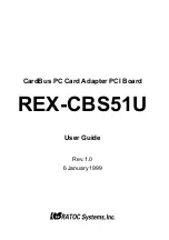 Preview for 1 page of Ratoc Systems REX-CBS51U User Manual