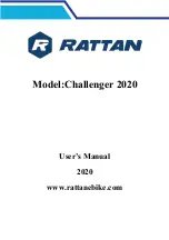 Preview for 1 page of RATTAN Challenger 2020 User Manual