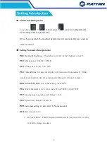 Preview for 9 page of RATTAN LF-500 User Manual