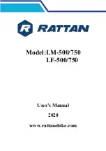 RATTAN LM-750 User Manual preview