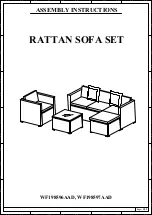 Preview for 1 page of RATTAN WF198596AAD Assembly Instructions Manual