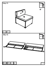 Предварительный просмотр 11 страницы RATTAN WF199168 Assembly Instruction Manual