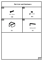 Preview for 4 page of RATTAN WF285083 Assembly Instruction Manual