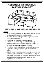 RATTAN WF285153 Assembly Instruction Manual preview