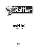 Rattler 300 Installation Manual preview