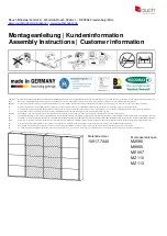 Предварительный просмотр 1 страницы Rauch 10617.7440 Assembly Instructions Manual