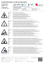 Предварительный просмотр 2 страницы Rauch 10617.7440 Assembly Instructions Manual