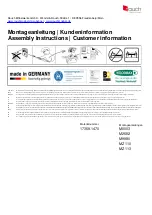 Предварительный просмотр 1 страницы Rauch 17359.1470 Assembly Instructions Manual