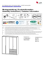 Предварительный просмотр 1 страницы Rauch A759W.08N7 Assembly Instructions Manual