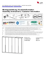 Предварительный просмотр 1 страницы Rauch A759W.4F30 Assembly Instructions Manual