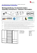 Предварительный просмотр 1 страницы Rauch AA068.5259 Assembly Instructions Manual