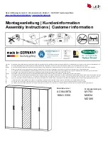 Rauch AC164.06T4 Assembly Instructions Manual предпросмотр