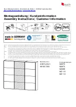 Rauch AD574.03U1 Assembly Instructions Manual предпросмотр