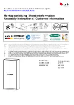 Предварительный просмотр 1 страницы Rauch AG288.0VD0 Assembly Instructions Manual