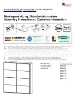 Rauch AL655.3884 Assembly Instructions Manual предпросмотр