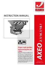 Rauch AXEO 16.1 Instruction Manual preview