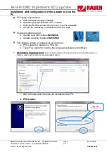 Предварительный просмотр 28 страницы Rauch AXIS-H 30.1 EMC Service Manual