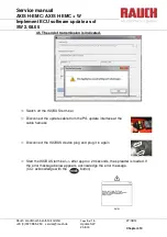 Предварительный просмотр 37 страницы Rauch AXIS-H 30.1 EMC Service Manual