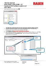 Предварительный просмотр 40 страницы Rauch AXIS-H 30.1 EMC Service Manual