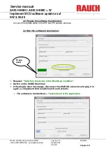 Предварительный просмотр 52 страницы Rauch AXIS-H 30.1 EMC Service Manual