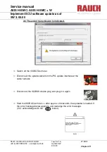 Предварительный просмотр 53 страницы Rauch AXIS-H 30.1 EMC Service Manual