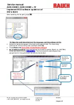 Предварительный просмотр 56 страницы Rauch AXIS-H 30.1 EMC Service Manual