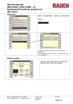 Предварительный просмотр 62 страницы Rauch AXIS-H 30.1 EMC Service Manual