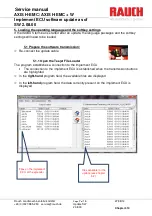 Предварительный просмотр 38 страницы Rauch AXIS-H EMC Series Service Manual