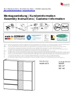 Предварительный просмотр 1 страницы Rauch Borba MZ146 Assembly Instructions Manual