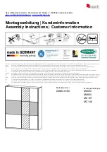 Предварительный просмотр 1 страницы Rauch Kuta MZ146 Assembly Instructions Manual