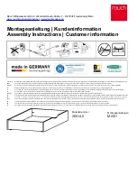 Rauch M1301 Assembly Instructions Manual предпросмотр